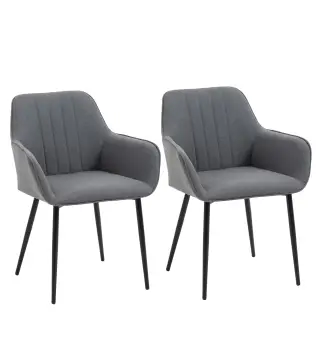 Juego de 2 Sillas de Comedor