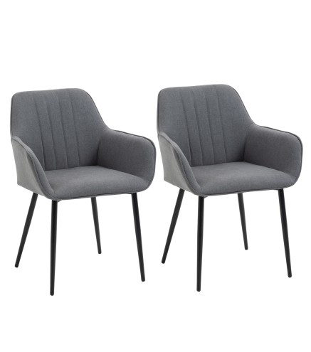 Juego de 2 Sillas de Comedor