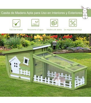 Conejera de Madera