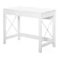 Mesa Escritorio Estilo Moderno Escritorio Fácil de Montar Mesa de Ordenador para Oficina Dormitorio Estudio 105x50x76 cm Blanco