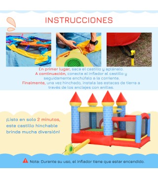 Castillo Inflable Infantil