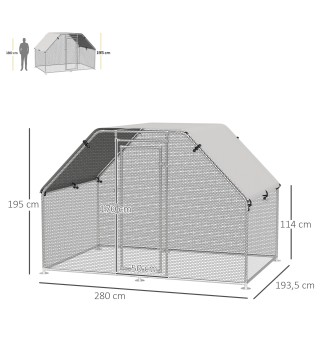 Gallinero de Exterior Grande