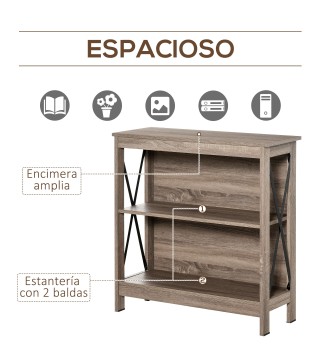 Estantería de 2 Niveles