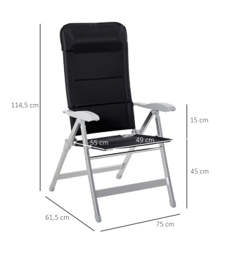 Silla de Jardín Plegable
