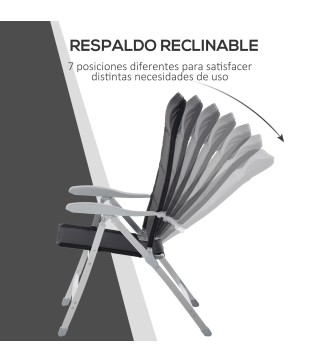 Silla de Jardín Plegable