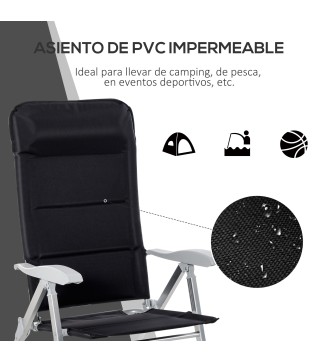Silla de Jardín Plegable