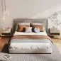 Juego de 2 Mesitas de Noche Colgantes Mesillas de Noche con Cajón y Compartimento para Dormitorio 37x32x21 cm Natural Juego de 2 Mesitas de Noche Colgantes Mesillas de Noche con Cajón y Compartimento para Dormitorio 37x32x21 cm Natural