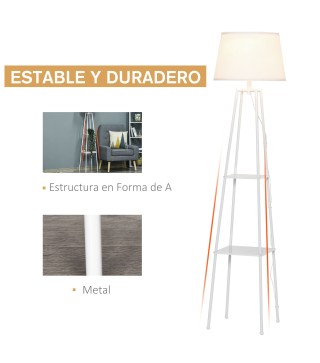 Lámpara de Pie Trípode
