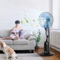 Ventilador de Pie con Nebulizador