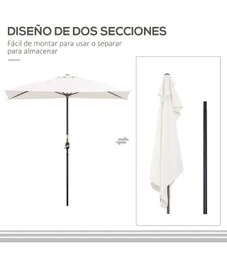 Sombrilla de Jardín