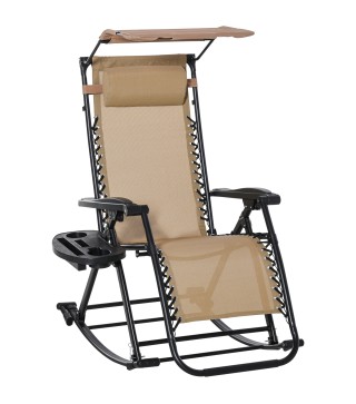 Silla Mecedora de Jardín