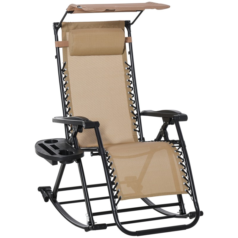 Silla Mecedora de Jardín