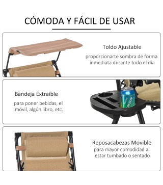 Silla Mecedora de Jardín