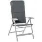 Silla de Jardín Plegable Portátil de Aluminio con Respaldo Alto Ajustable en 8 Posiciones y Reposacabezas Acolchado para Exterio Silla de Jardín Plegable Portátil de Aluminio con Respaldo Alto Ajustable en 8 Posiciones y Reposacabezas Acolchado para Exterio