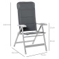 Silla de Jardín Plegable Silla de Jardín Plegable
