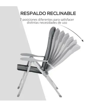 Silla de Jardín Plegable