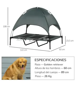 Cama Elevada para Mascotas