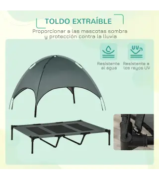 Cama Elevada para Mascotas