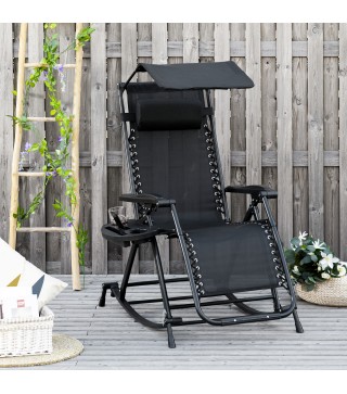Silla Mecedora de Jardín