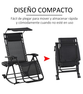 Silla Mecedora de Jardín