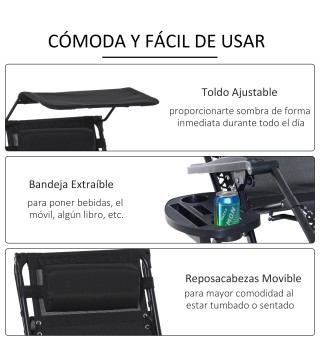 Silla Mecedora de Jardín
