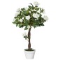 Árbol de Rosa Blanca Artificial