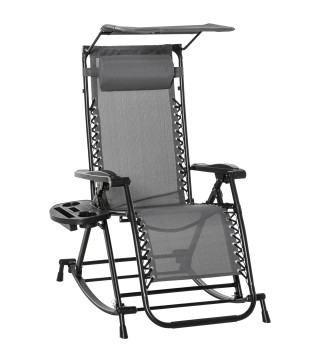 Silla Mecedora de Jardín