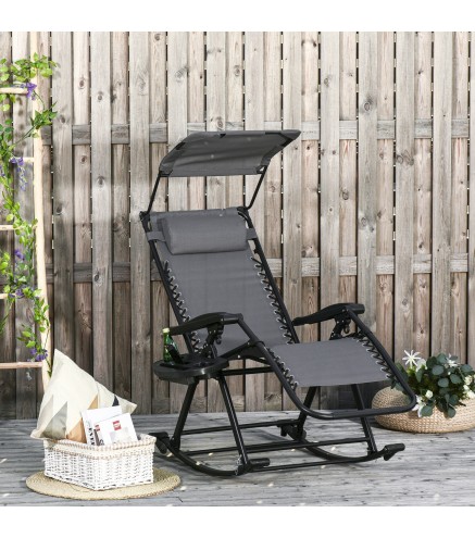 Silla Mecedora de Jardín