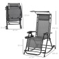 Silla Mecedora de Jardín Silla Mecedora de Jardín