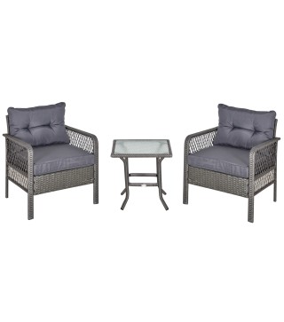 Conjunto de Muebles de Ratán