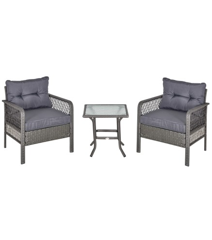 Conjunto de Muebles de Ratán