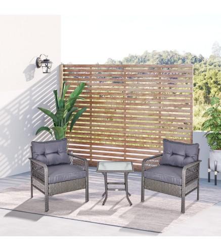 Conjunto de Muebles de Ratán