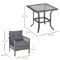 Conjunto de Muebles de Ratán Conjunto de Muebles de Ratán