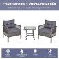 Conjunto de Muebles de Ratán Conjunto de Muebles de Ratán