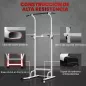 Barra de Dominadas Altura Regulable Estación de Fondos Resistente para Gimnasio en Casa Entrenamiento de Fuerza Blanco Barra de Dominadas Altura Regulable Estación de Fondos Resistente para Gimnasio en Casa Entrenamiento de Fuerza Blanco