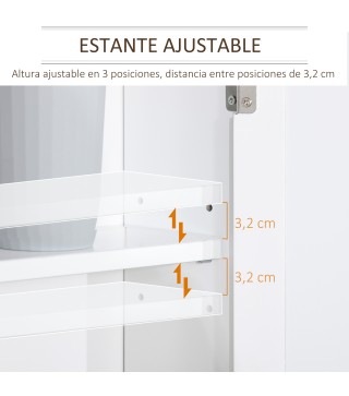 Armario de Pared con Espejo