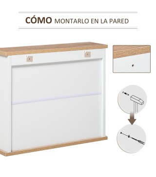 Armario de Pared con Espejo