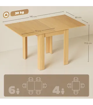 Mesa Comedor Extensible