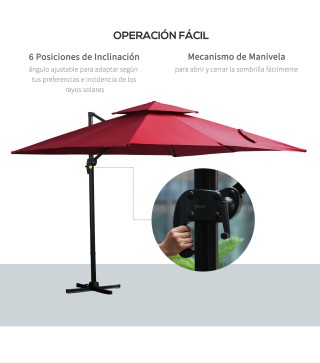 Sombrilla de Jardín
