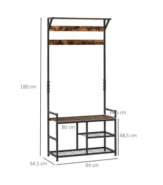 Perchero de Pie con Zapatero