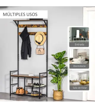 Perchero de Pie con Zapatero