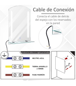 Espejo de Baño con LED