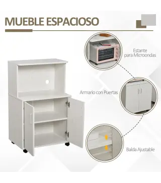 Aparador Auxiliar para Microondas