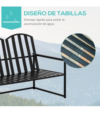Banco de Jardín de Metal