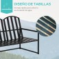 Banco de Jardín de Metal Banco de Jardín de Metal