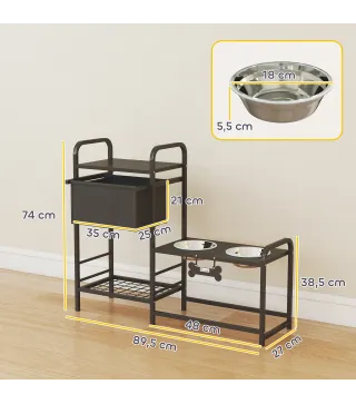 Comedero Perro Elevado