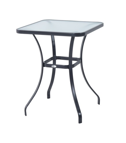 Mesa Auxiliar de Cristal