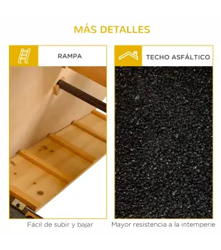 Conejera de Exterior de Madera