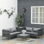 Conjunto de Muebles de Jardín de Ratán Conjunto de Muebles de Jardín de Ratán