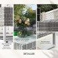 Conjunto de Muebles de Jardín de Ratán Conjunto de Muebles de Jardín de Ratán